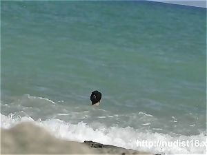 nudist beach video wondrous taut cocksluts